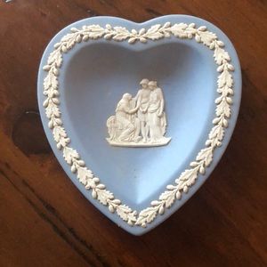 Wedgewood heart shaped dish. Never used